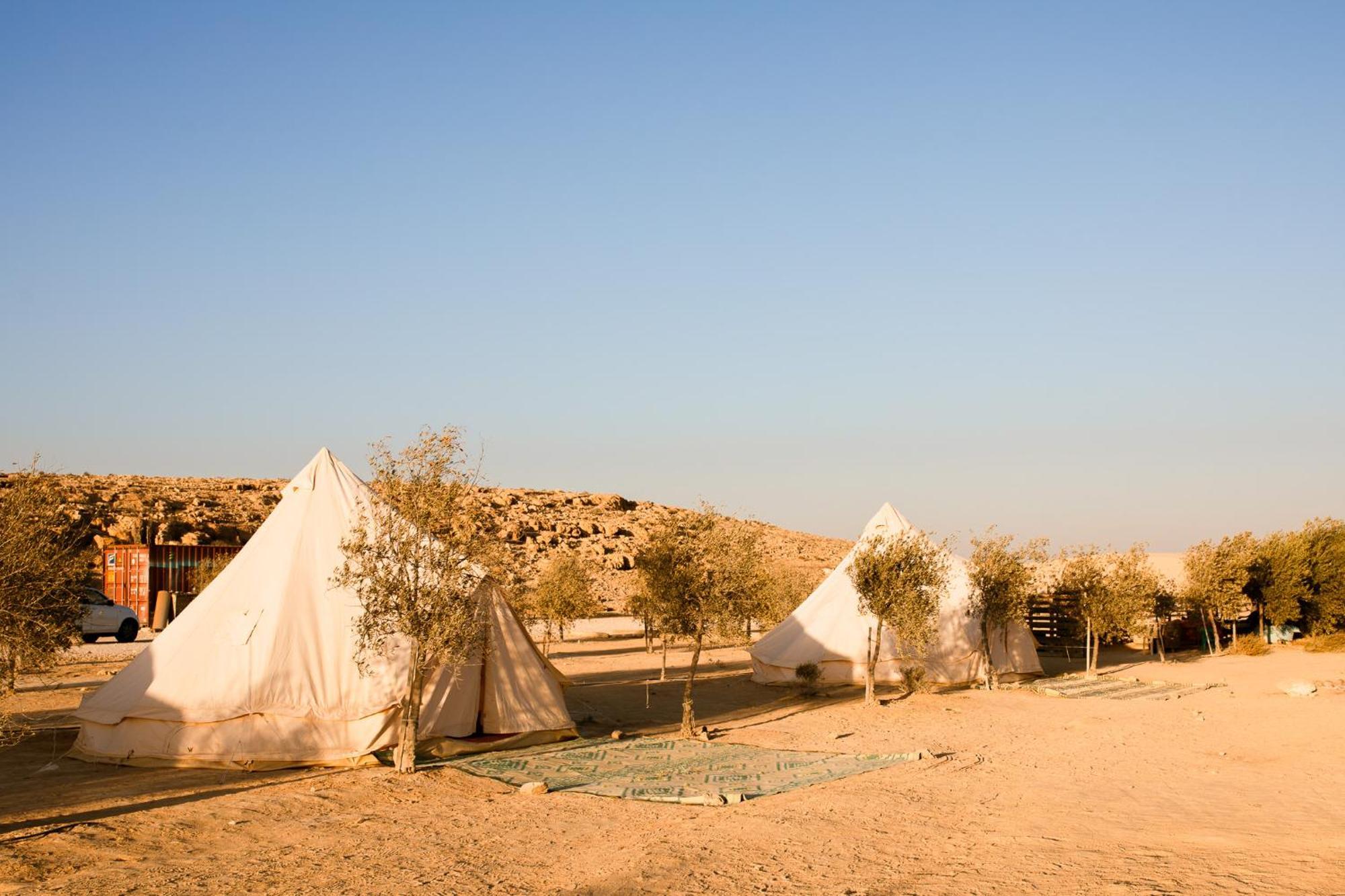 Hotel Skyline eco-camp Mitzpe Ramon Exterior foto