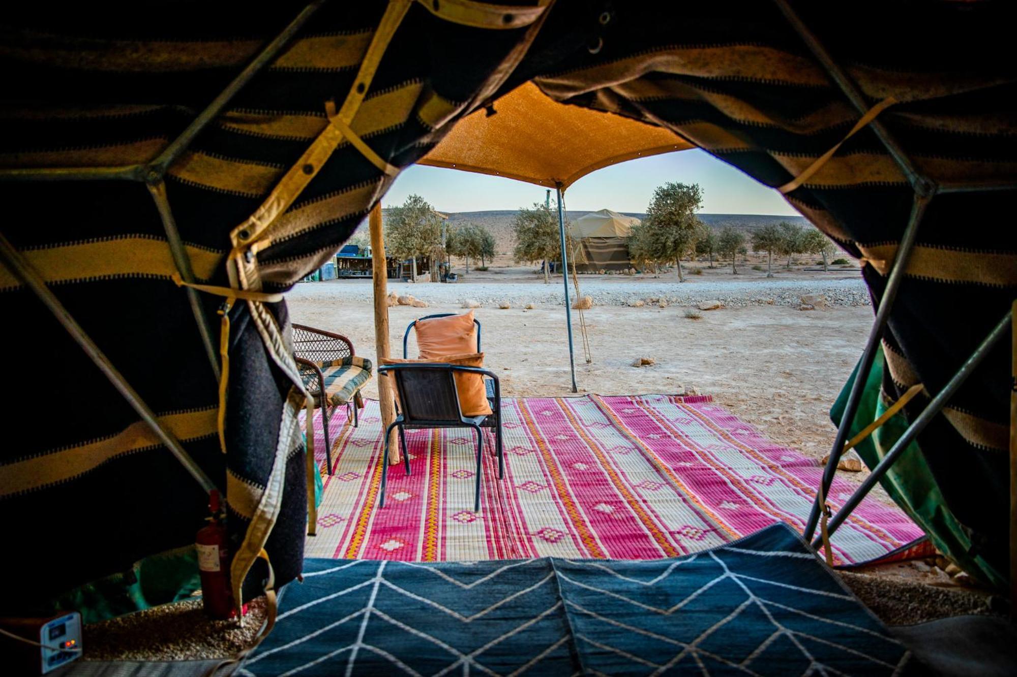Hotel Skyline eco-camp Mitzpe Ramon Exterior foto