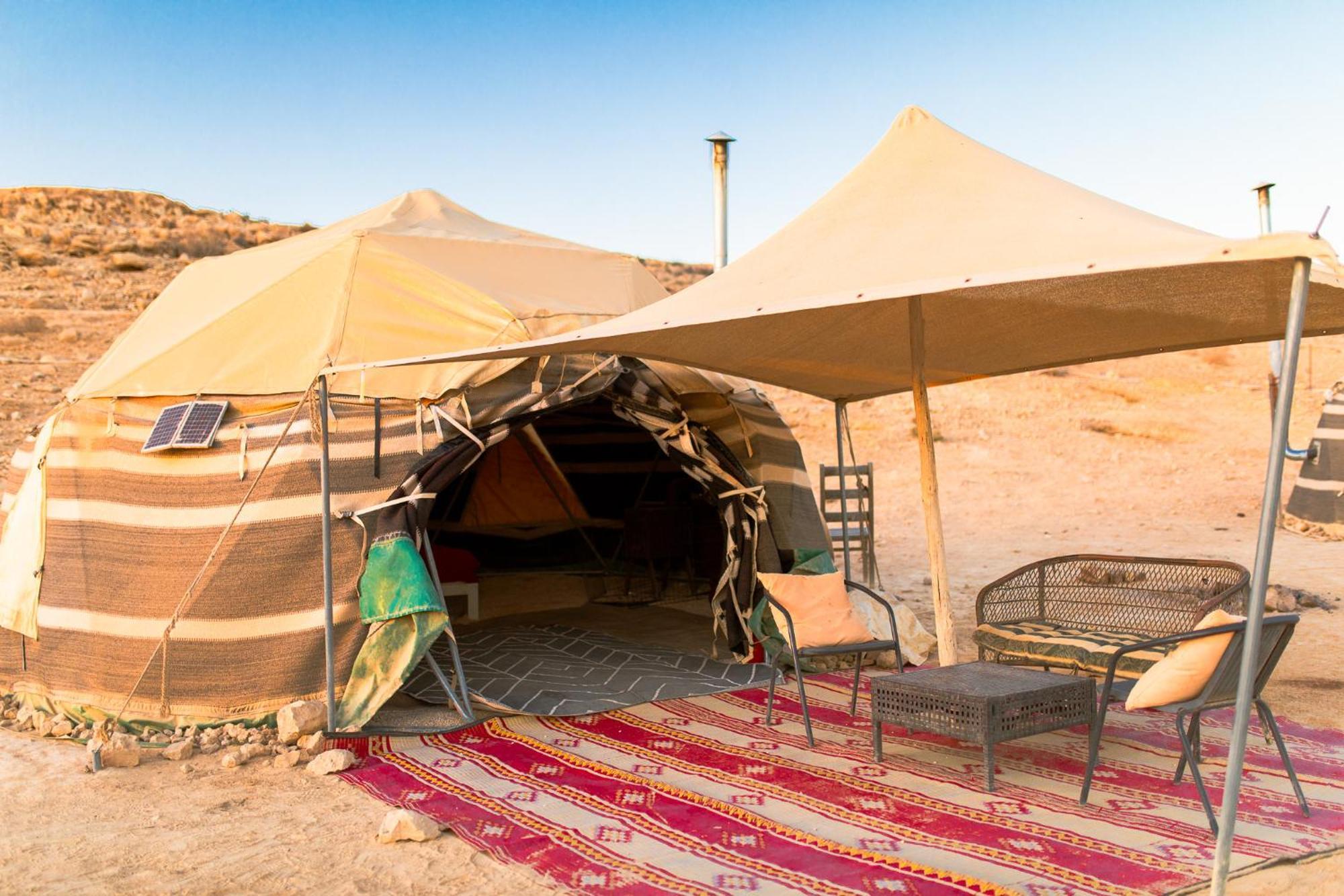 Hotel Skyline eco-camp Mitzpe Ramon Exterior foto